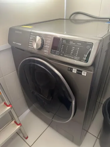Máquina de Lavar LAVA E SECA WD10N64FOOX INOX 10,2/6 KG