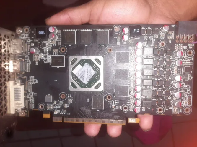 Rx 580 8gb defeito