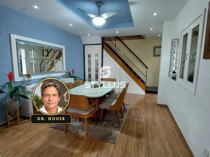 Casa de Vila Modernizada com Terraço e Churrasqueira no Méier! M29O