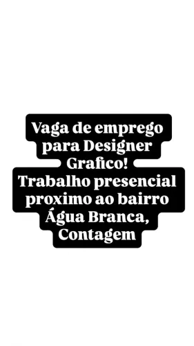 DESIGNER GRAFICO PARA GRAFICA, PROXIMO AO BAIRRO ÁGUA BRANCA