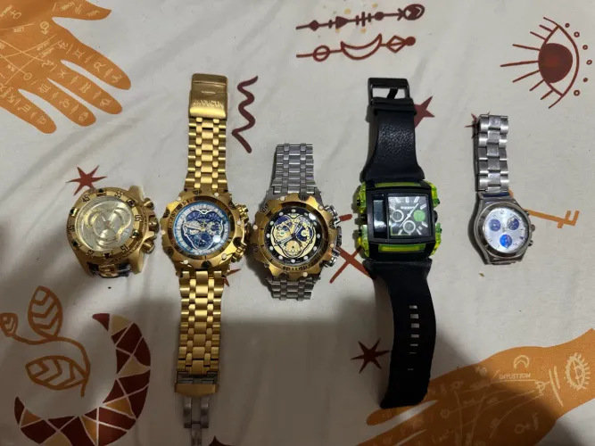 Vendo Lote de Relógios / Ótimo estado