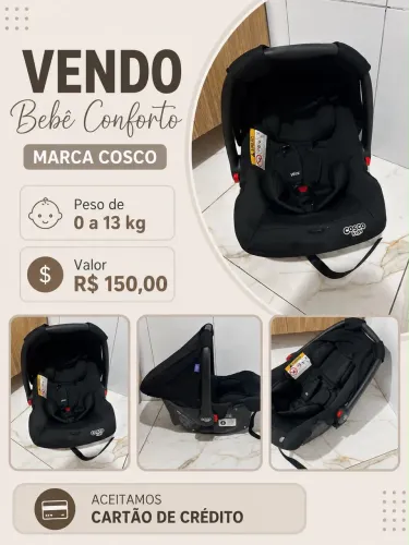 Vendo bebê conforto