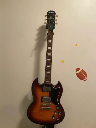 Guitarra Gibson Epiphone SG G-400 - Coreana 1999 - Flamed Sunburst