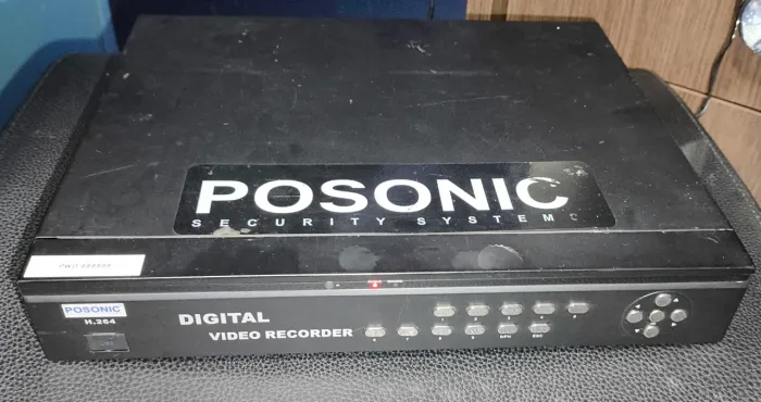DVR Posonic H.264 - Gravador Digital para Câmeras de Segurança
