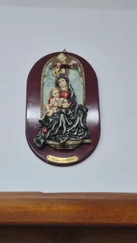 placa de parede oval coleção Teresa