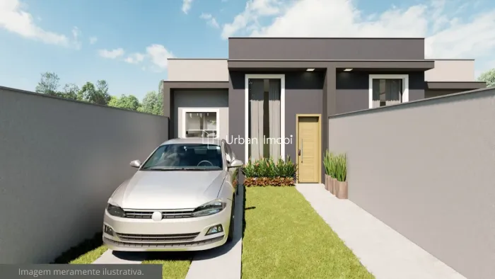 Casa na Planta com 2 Quartos e Quintal no Arvoredo, Pinheiral - RJ