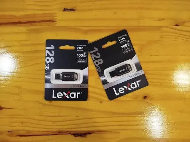 Pendrive USB 3.0 Lexar V400 128gb De Alta Velocidade