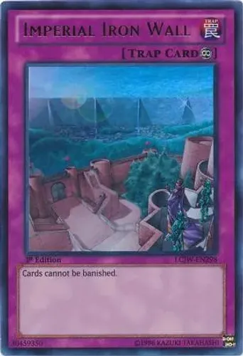 Yugioh!!! Imperial Iron Wall LCJW-EN298 Ultra Rare