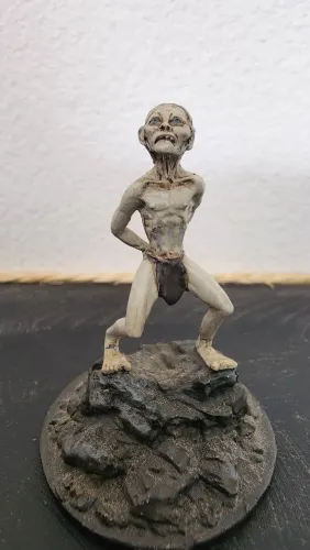Gollun atado senhor dos aneis eaglemoss