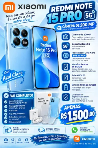 Xiaomi redmi note 15 pro 5g