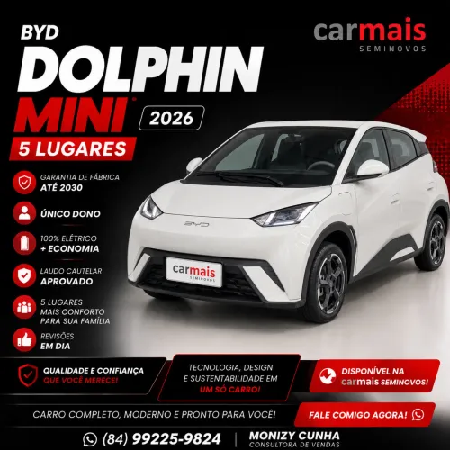BYD Dolphin Mini (Elétrico) 2026