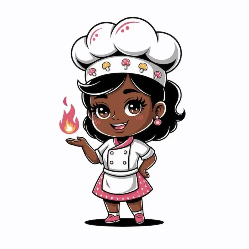 Cozinheira forno e fogão 
