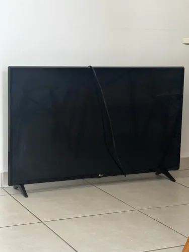 TV queimou a tela