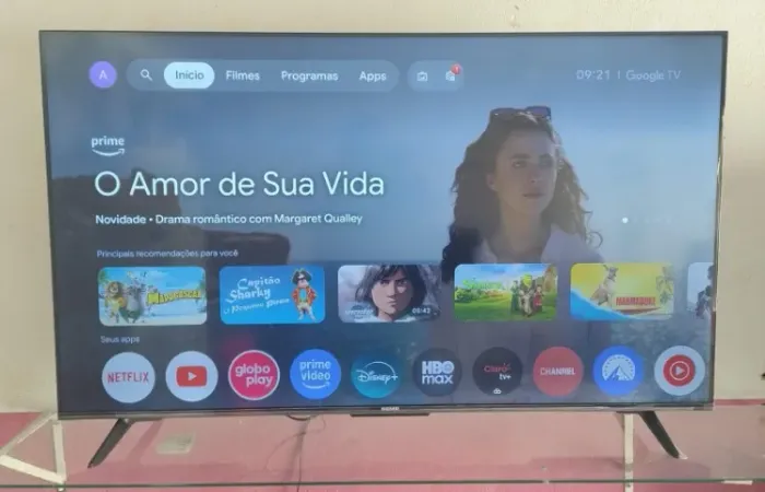 TV | 01 ANO DE GARANTIA | 50- SMART TV 50 GOOGLE TV GAMER SEMP