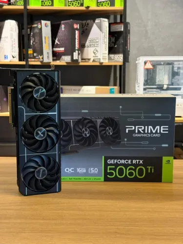 ASUS Prime GeForce RTX 5060 Ti 16GB - Seminova (5 meses)