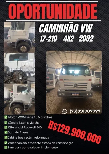 Oportunidade VW 17 210 muito bom.
