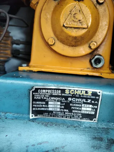 Compressor de ar alto pressão 150psi