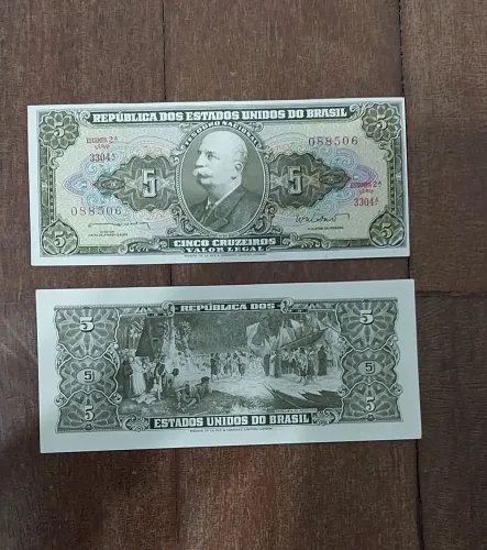 2 Células Dinheiro Raras 5 cruzeiros