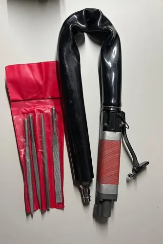 Lima Pneumatica Alternativa Com Mangueira E Kit 4 Limas Intercambiaveis?
