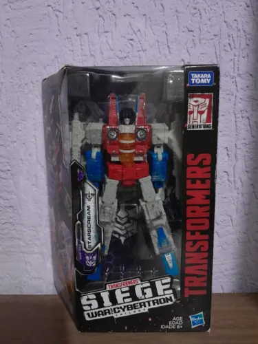 Transformers War for Cybertron Siege Starscream completo