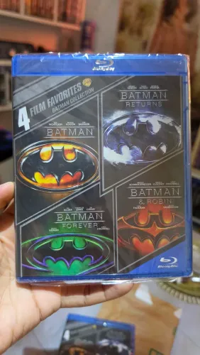 Blu-ray Batman Coleção 4 Discos Lacrado