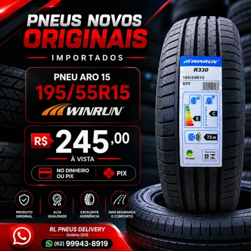 PNEUS NOVOS ORIGINAIS IMPORTADOS
