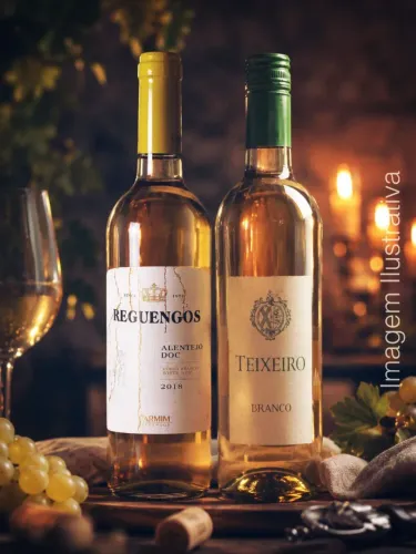 ? Vinhos Portugueses Premium -? Teixeiró Branco & Reguengos Alentejo DOC / R$60 às Duas