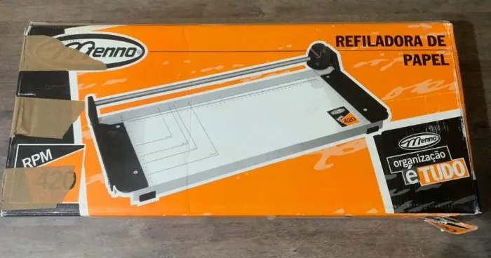 Refiladora de Papel A3 RPM 420 Menno - Semi Nova na Caixa