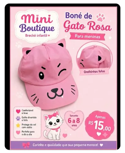 Venda de boné