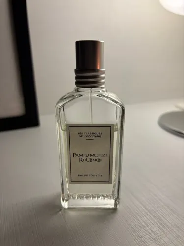 perfume l'occitane les classiques pamplemousse rhubarbe - eau de toilette