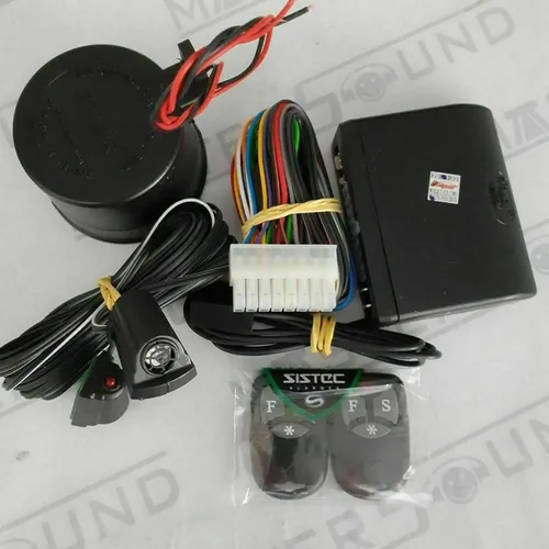 Alarme Sistec. Com. 2 controles. Garantia de um ano. Novo. Instalado. 