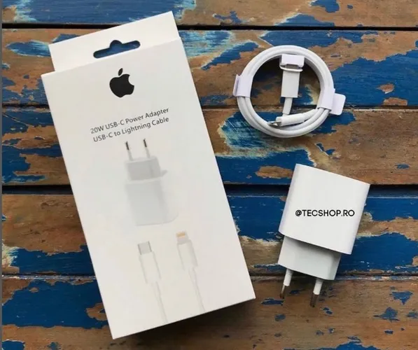 Carregador Completo iPhone Cabo+Fonte tipo C - Entrega 24HRS