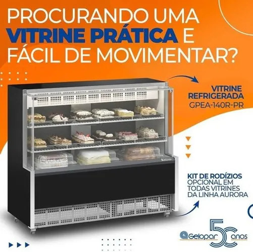 Vitrine refrigerada Refrisul-Mikaela 