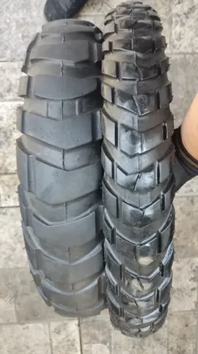 Par Pneu Moto Metzeler Karoo 3 Medida 150/70-17 e 90/90-21
