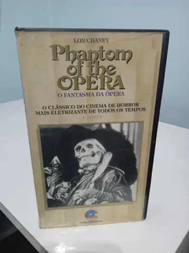 O Fantasma da Ópera 1925 Vhs original