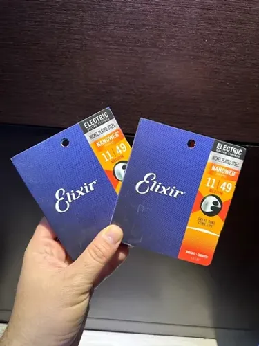 Cordas elixir de guitarra 011 100% originais 