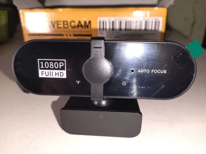 Web cam Full HD nova na caixa 