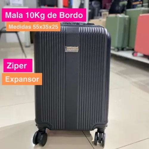mala de bordo 10kg medidas 55x35x25