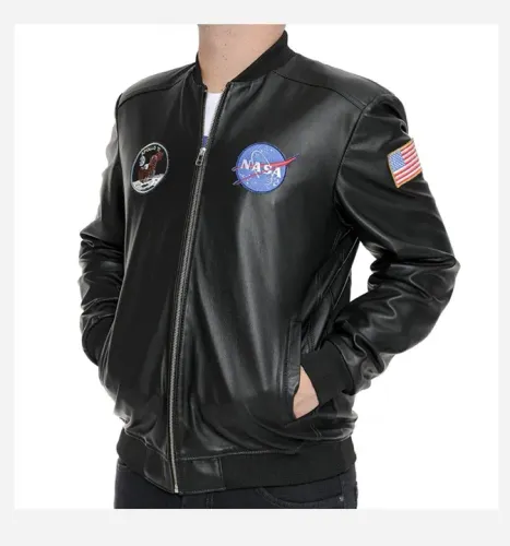 Jaqueta Couro Nasa Nova 