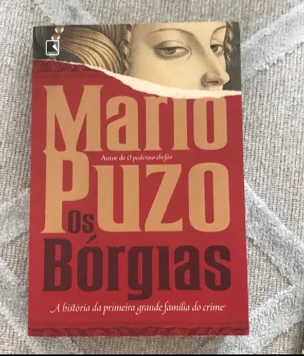 Livro Os bórgias Mário Puzo NOVO