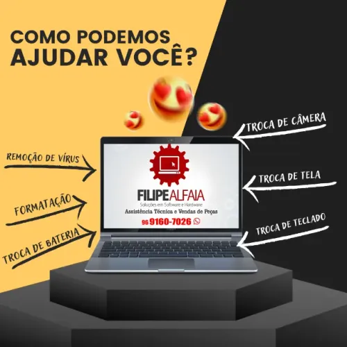 Manutenção em geral para Notebook e Desktop
