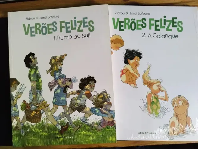 Verões Felizes volumes 1 e 2 Sesi