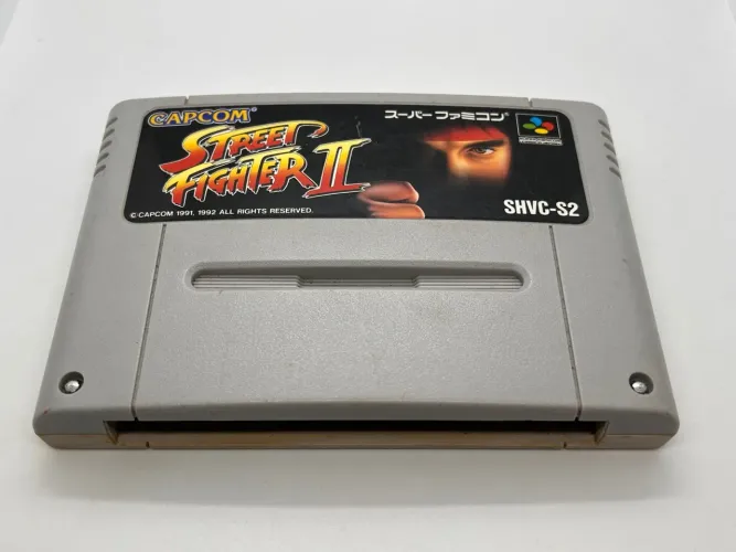 Jogo Street Fighter 2 Super Famicom