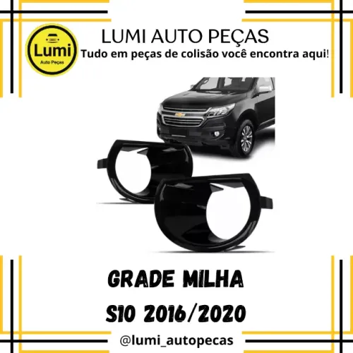 Moldura Grade Aux S10 2016/2020 - NOVA