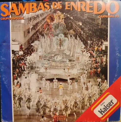 Vinil Sambas de enredo, carnaval 92