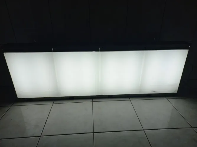 Placa para comércio 50x1.45