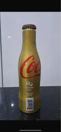 Garrafa colecionável da Coca-Cola olimpíadas