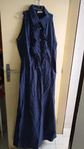 Vestido Original Longo Amir Slama com fenda