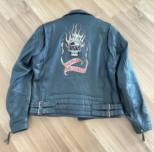 Jaqueta de Couro Harley Davidson