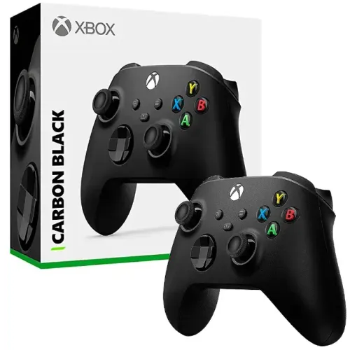 Controle Xbox Series Carbon Black Original - Loja Natan Abreu